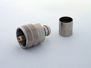 ������� UHF m. crimp /RG 213/